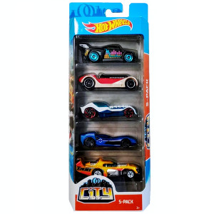 MATTEL HOT WHEELS SAMOCHODZIKI CITY 5-PACK 1806/GHP56