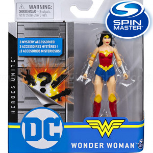 SPIN MASTER DC FIGURKA WONDER WOMAN + 3 AKCESORIA 6056331 