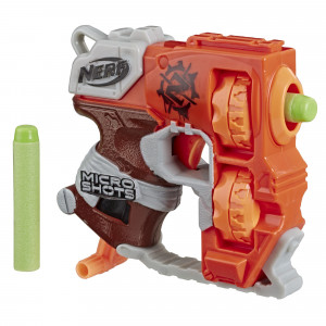 HASBRO NERF MICROSHOTS PISTOLET FLIPFURY E0489/E3002