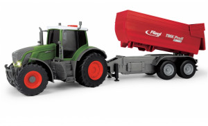 DICKIE TRAKTOR FENDT 939 VARIO Z PRZYCZEPĄ 373-7002