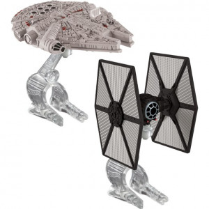 HOT WHEELS STAR WARS 2-PAK TIE FIGHTER+SOKÓŁ MILLENNIUM CGW90/CGW95