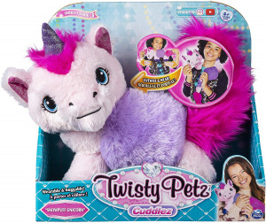 SPIN MASTER TWISTY PETZ CUDDLEZ PLUSZAK 2W1 JEDNOROŻEC 6053748