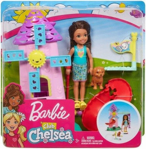 MATTEL BARBIE CHELSEA + MINI GOLF FDB32/FRL85