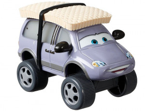 MATTEL CARS 3 WIĘKSZE POJAZDY DELUXE LIROJ KORECKI Z OPONAMI ZIMOWYMI DXV90/GRP87