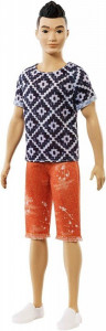MATTEL BARBIE STYLOWY KEN FASHIONISTAS DWK44/FXL62