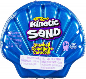 SPIN MASTER KINETIC SAND MUSZLA MORSKA 127 G NIEBIESKA 6054245