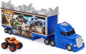 SPIN MASTER MONSTER JAM TRANSFORMING HAULER 2W1 + EL TORO LOCO 6058258