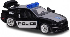 MAJORETTE DELUXE CARS AUTO FORD MUSTANG GT POLICE 205-3152
