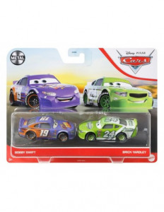 MATTEL CARS 3 AUTA METAL DOUBLE BOBBY ŚWIST + BYKU PUSTAK DXV99/GRR20