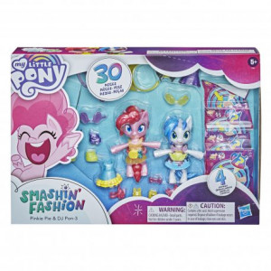 HASBRO MY LITTLE PONY KUCYKI 2-PAK Z NIESPODZIANKĄ PINKIE PIE + DJ PON-3 F1286