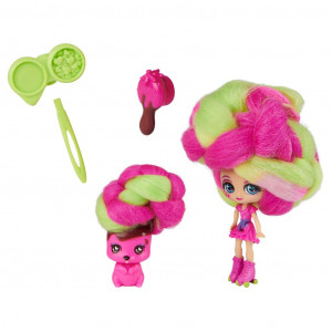 SPIN MASTER CANDY LOCKS LALECZKA I ZWIERZACZEK STRAW CARRIE + SQUEAKY SQUIRREAL 6056250