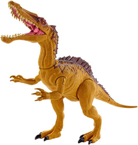 MATTEL JURASSIC WORLD ATAKUJĄCY DINOZAUR SUCHOMIMUS PODWÓJNY MEGA ATAK GDL07