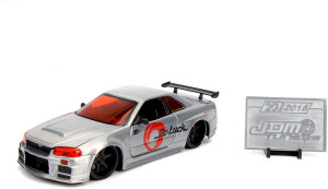 SIMBA JADA AUTO 2002 NISSAN SKYLINE GTR R34 WAVE 5 1:24  374-5019