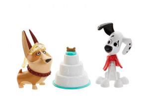 MATTEL DISNEY 101 DALMATYŃCZYKÓW FIGURKI 2-PAK PSIE WESELE GBM37/GBM40