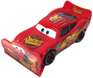 MATTEL CARS AUTA 1-PAK ZYGZAK MCQUEEN Z BANEREM W1938/DLY71
