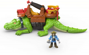 FISHER PRICE IMAGINEXT KROCZĄCY KROKODYL DHH63 