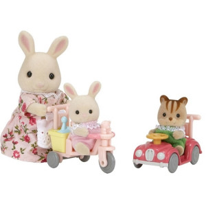 SYLVANIAN FAMILIES EPOCH TRÓJKOŁOWY ROWER Z ZABAWKAMI 5040