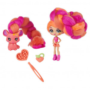 SPIN MASTER CANDY LOCKS LALECZKA I ZWIERZACZEK POSIE PEACH + FIN CHILLA 6056250