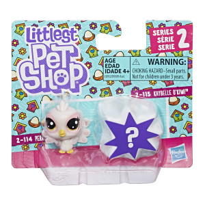 HASBRO LITTLEST PET SHOP MINI 2 PACK PERKY PEACOCK + KAYBELLE O'KIWI B9389/E0952