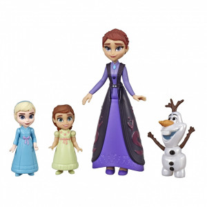 HASBRO FROZEN II DELUXE MINI ANNA I ELSA Z MAMĄ + OLAF E5504/E6913